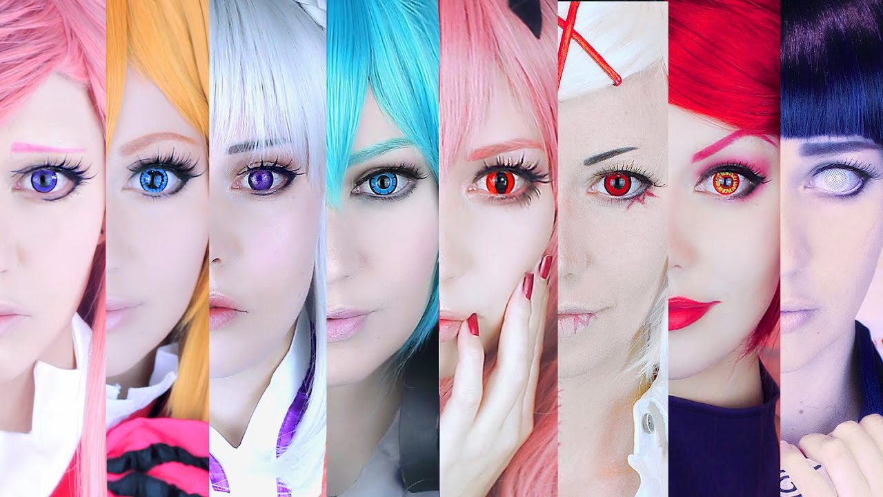 white out cosplay contacts