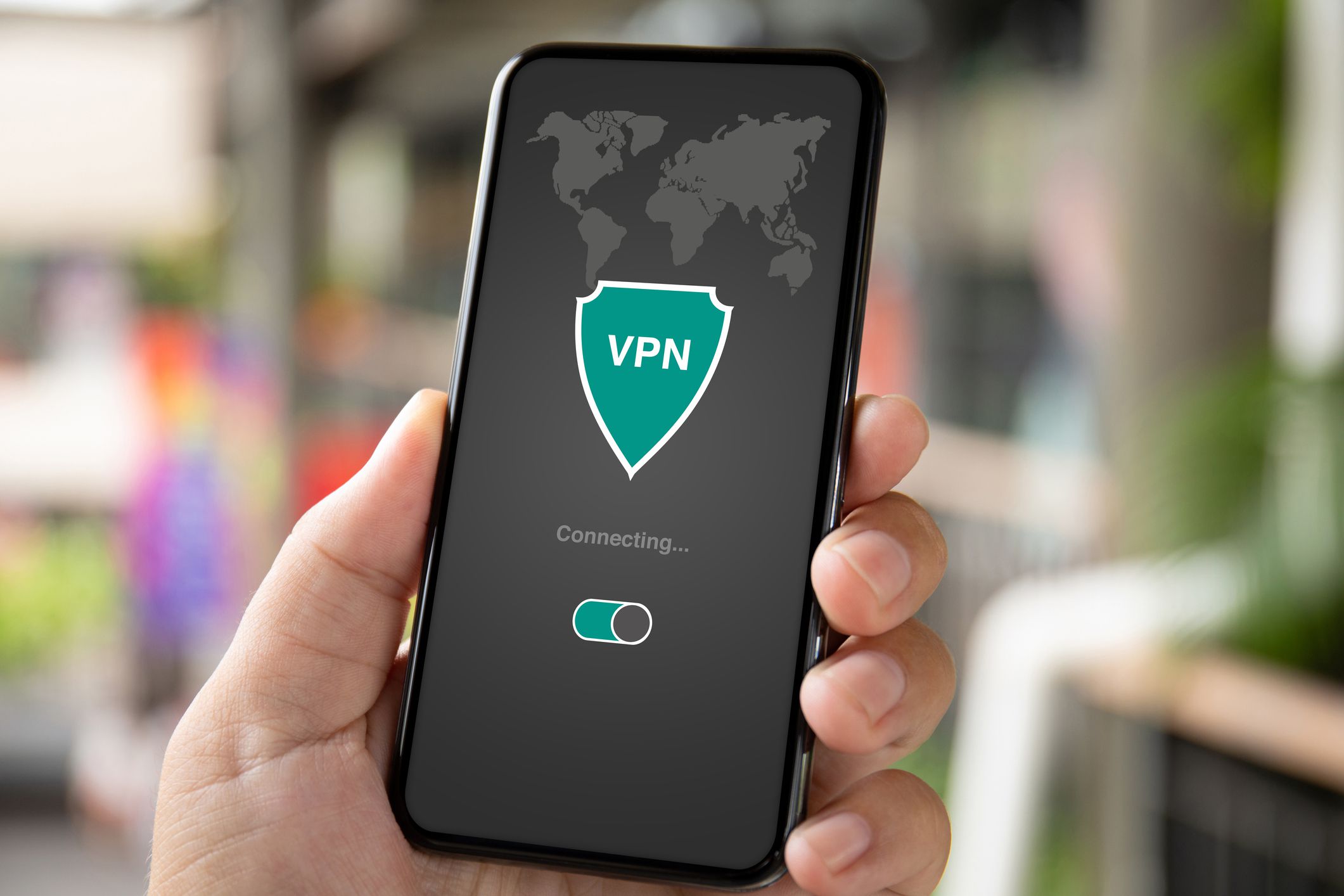 what does vpn on cell phone mean